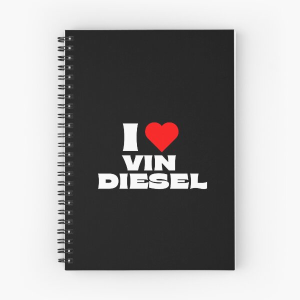 Item preview, I Love Vin Diesel - White Fonts designed and sold by Itsheartshop.