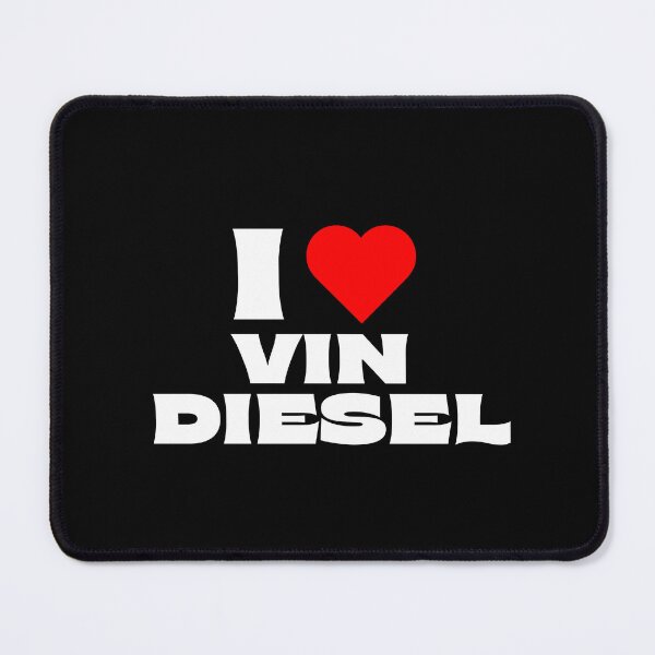 Item preview, I Love Vin Diesel - White Fonts designed and sold by Itsheartshop.