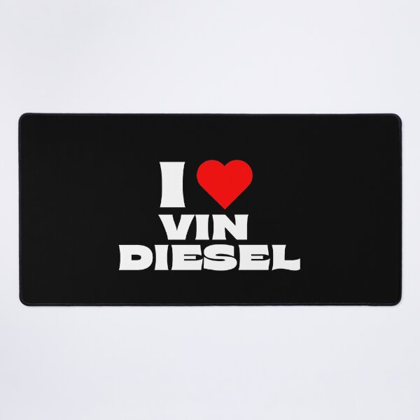 Item preview, I Love Vin Diesel - White Fonts designed and sold by Itsheartshop.