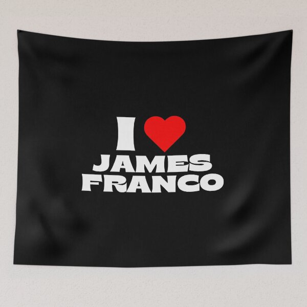 Item preview, I Love James Franco - White Fonts designed and sold by Itsheartshop.