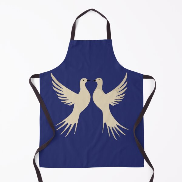 Item preview, Two Turtle Doves Cut-Out Stencil Retro Style 2 designed and sold by taiche.