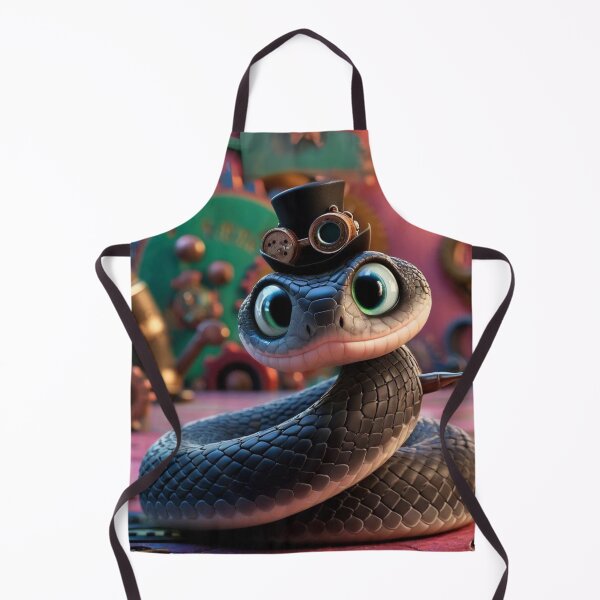 Item preview, Steampunk Arizona Black Rattlesnake designed and sold by Sillytoe.