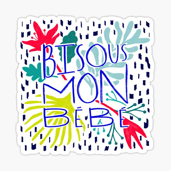 Bisou Stickers Redbubble