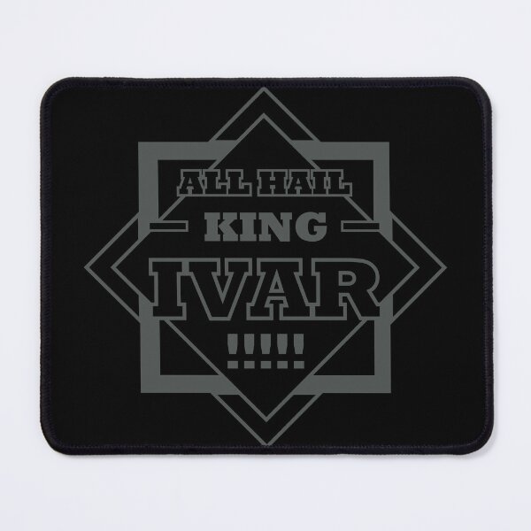 Item preview, All Hail King Ivar (black) designed and sold by VikingDazo.