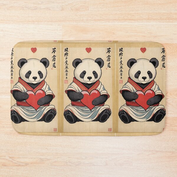 Item preview, Asian cute bear and a heart designed and sold by JustStraight.
