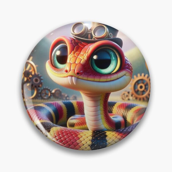 Item preview, Steampunk Arizona Coral Snake designed and sold by Sillytoe.
