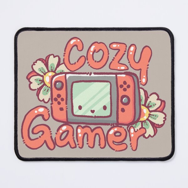 Item preview, Cozy Gamer console handmade drawing autumn colors cutie for cozy games lovers designed and sold by · GAMING SOUL ·.