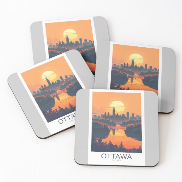 Item preview, Ottawa Canada - North America - Travel art designed and sold by Marciolini.