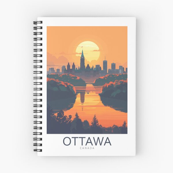 Item preview, Ottawa Canada - North America - Travel art designed and sold by Marciolini.