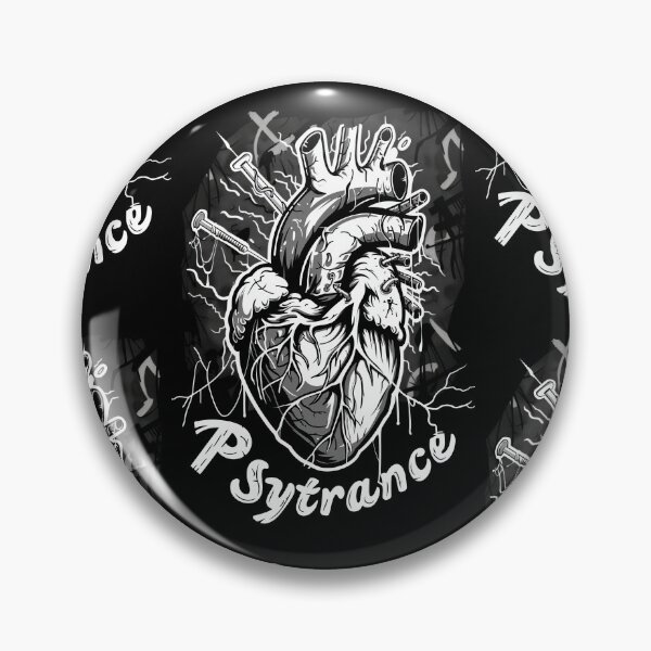 Item preview, Heart of Psytrance in Psychodelic dark style Love designed and sold by Piotrek0001.