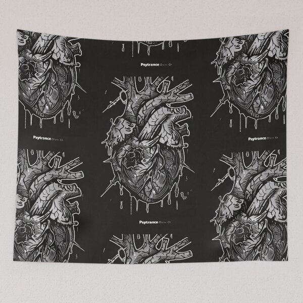 Item preview, Heart of Psytrance in Psychodelic dark style Love designed and sold by Piotrek0001.