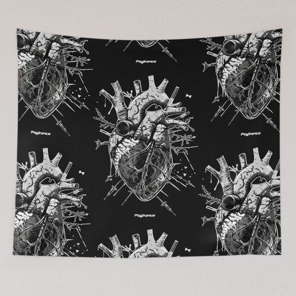 Item preview, Heart of Psytrance in Psychodelic dark style Love designed and sold by Piotrek0001.