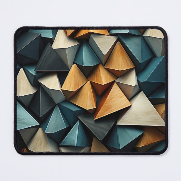 Item preview, Geometric - Shapes Teal and Orange designed and sold by KootenayDesigns.