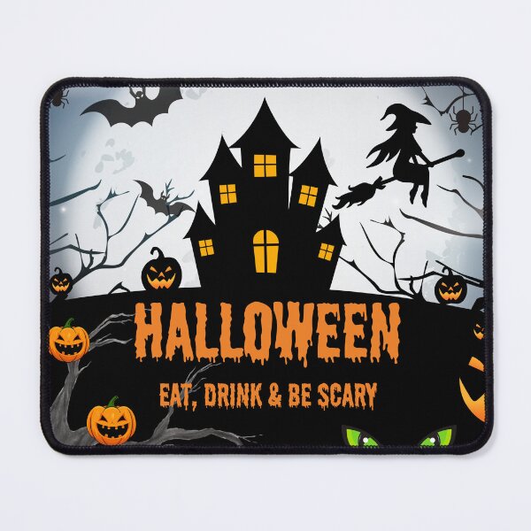 Item preview, Spooky Halloween, Eat Drink & Be Scary designed and sold by ArtPixelHaven.