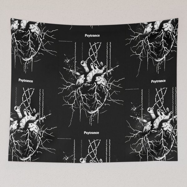Item preview, Heart of Psytrance in Psychodelic dark style Love designed and sold by Piotrek0001.