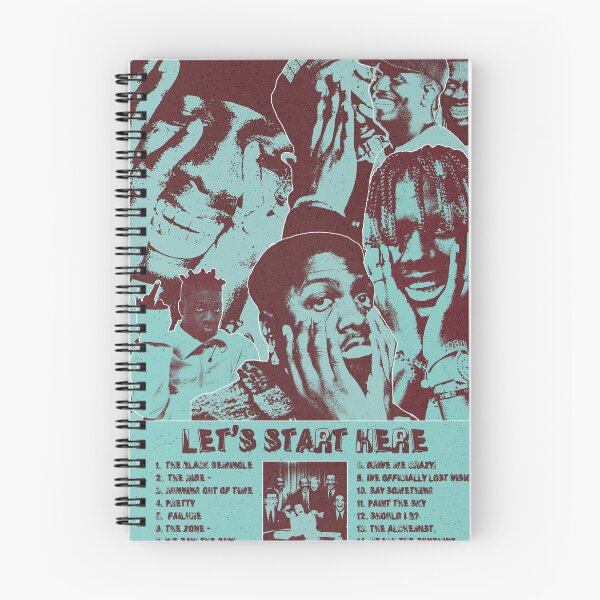 Artikelvorschau, Lil Yachty „Lass uns hier anfangen“ Poster entworfen und verkauft von NMNDesign.