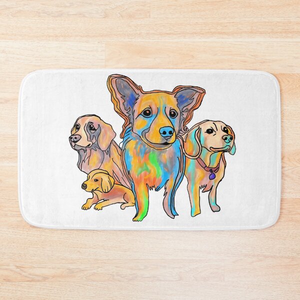 Item preview, dog designed and sold by Nuynuyshop.