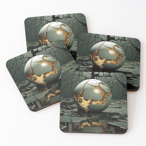 Item preview, Geometric - Sphere Dark Green designed and sold by KootenayDesigns.