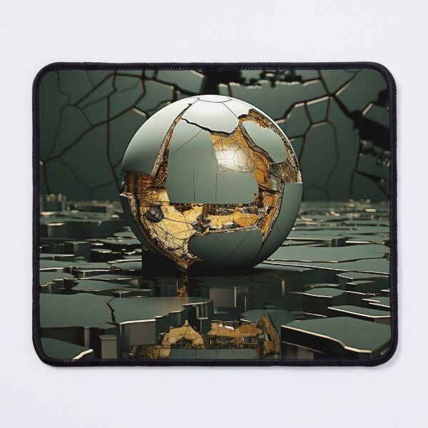 Item preview, Geometric - Sphere Dark Green designed and sold by KootenayDesigns.