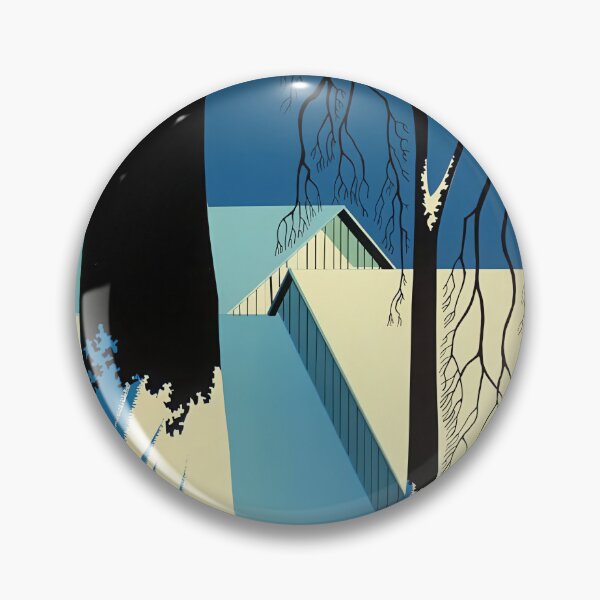 Item preview, Eyvind Earle, 1916-2000 United States, Original Paintings by Eyvind Earle, Eyvind Earle Magic Realism designed and sold by J-Oua.