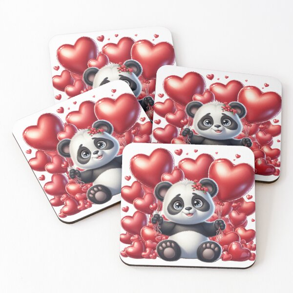 Item preview, Valetine Panda 28 designed and sold by PANDALOVEART.