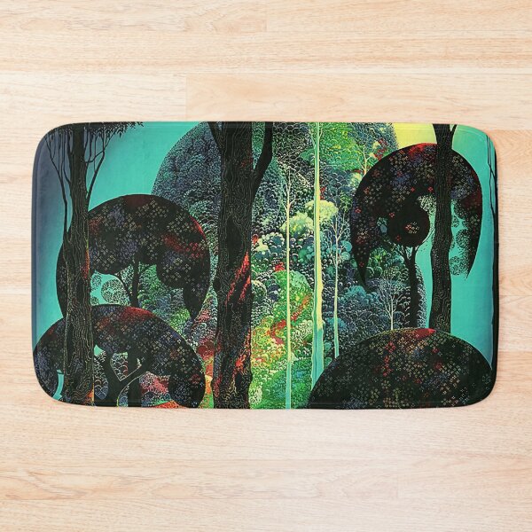 Item preview, Eyvind Earle, 1916-2000 United States, Original Paintings by Eyvind Earle, Eyvind Earle Magic Realism designed and sold by J-Oua.