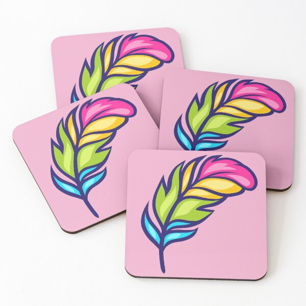 Item preview, Cheerful feather designed and sold by Ghada Nasif.
