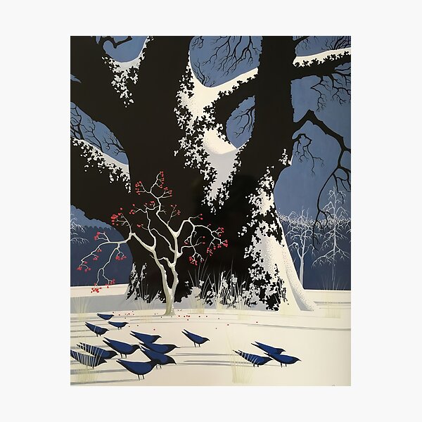 Item preview, Eyvind Earle, 1916-2000 United States, Original Paintings by Eyvind Earle, Eyvind Earle Magic Realism designed and sold by J-Oua.