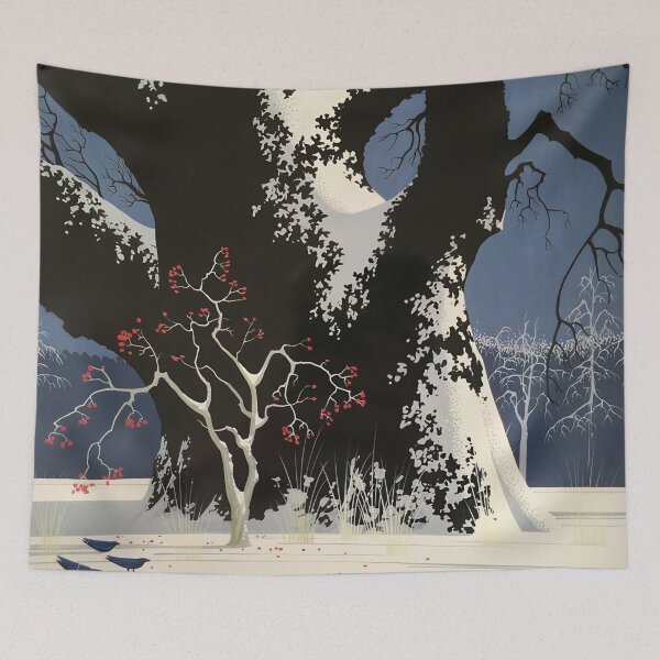 Item preview, Eyvind Earle, 1916-2000 United States, Original Paintings by Eyvind Earle, Eyvind Earle Magic Realism designed and sold by J-Oua.