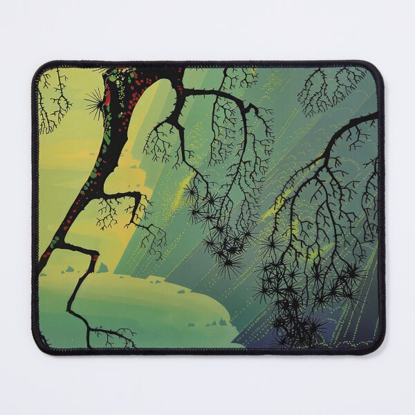 Item preview, Eyvind Earle, 1916-2000 United States, Original Paintings by Eyvind Earle, Eyvind Earle Magic Realism designed and sold by J-Oua.