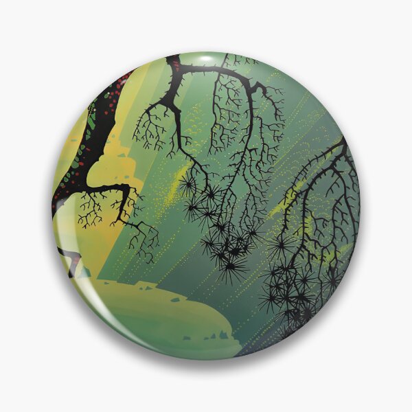 Item preview, Eyvind Earle, 1916-2000 United States, Original Paintings by Eyvind Earle, Eyvind Earle Magic Realism designed and sold by J-Oua.