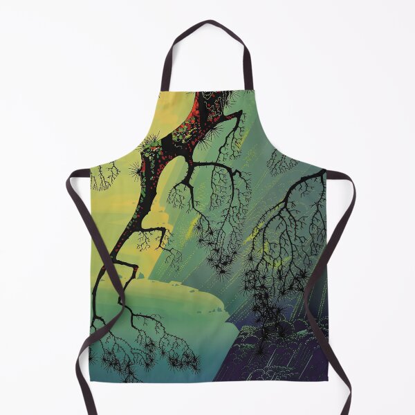 Item preview, Eyvind Earle, 1916-2000 United States, Original Paintings by Eyvind Earle, Eyvind Earle Magic Realism designed and sold by J-Oua.