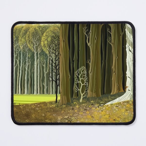 Item preview, Eyvind Earle, 1916-2000 United States, Original Paintings by Eyvind Earle, Eyvind Earle Magic Realism designed and sold by J-Oua.