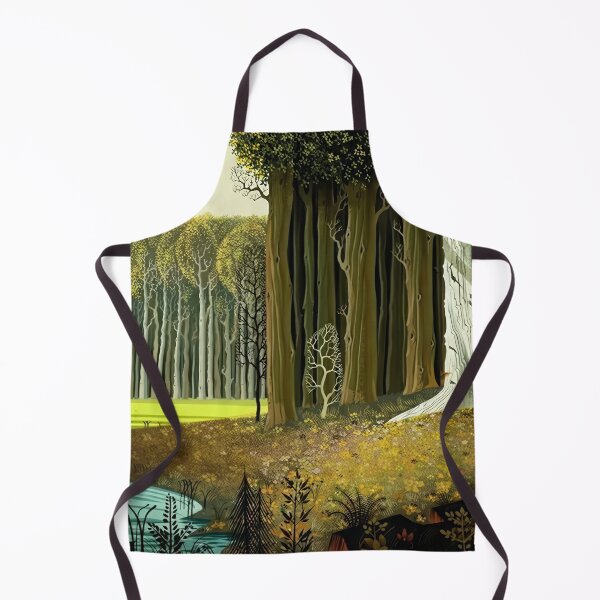 Item preview, Eyvind Earle, 1916-2000 United States, Original Paintings by Eyvind Earle, Eyvind Earle Magic Realism designed and sold by J-Oua.
