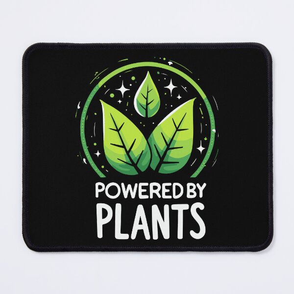 Item preview, Powered by Plants Eco Friendly Motivation designed and sold by HandicraftArt.