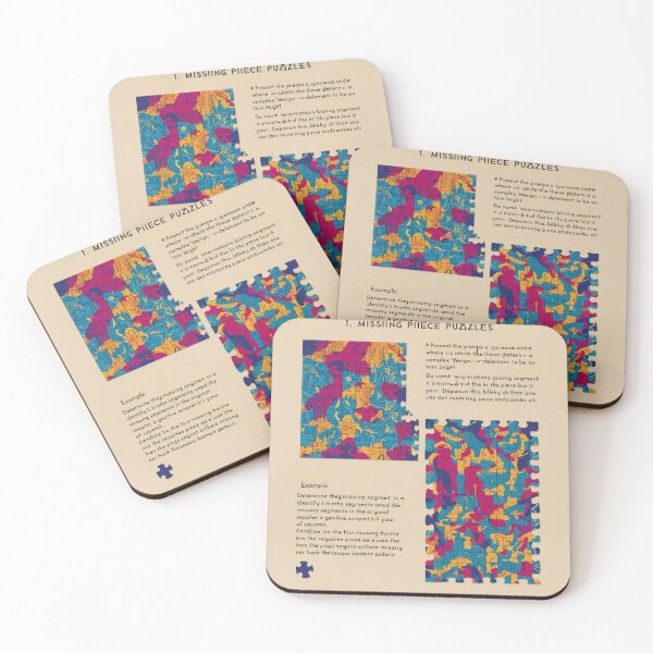 Item preview, Colorful Jigsaw Puzzle Challenge designed and sold by merve02shop.