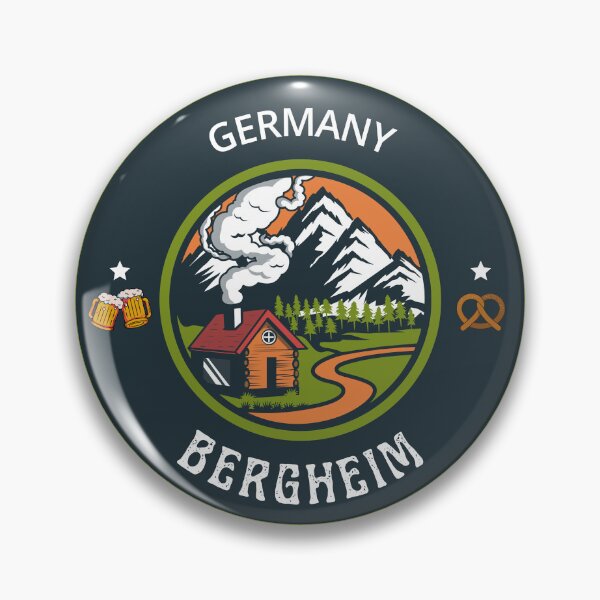 Item preview, Bergheim Germany Green Emblem designed and sold by World Designs.