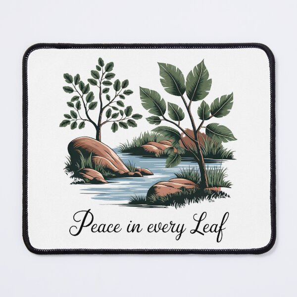 Item preview, Peace in Every Leaf: Serenity's Embrace designed and sold by SplashTastic.