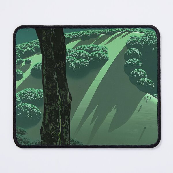 Item preview, Eyvind Earle, 1916-2000 United States, Original Paintings by Eyvind Earle, Eyvind Earle Magic Realism designed and sold by J-Oua.