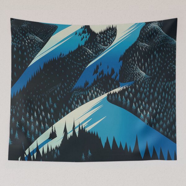 Item preview, Eyvind Earle, 1916-2000 United States, Original Paintings by Eyvind Earle, Eyvind Earle Magic Realism designed and sold by J-Oua.