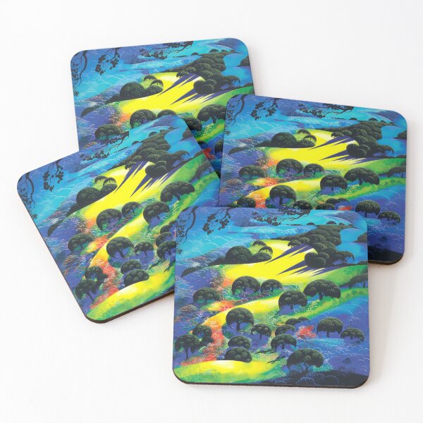 Item preview, Eyvind Earle, 1916-2000 United States, Original Paintings by Eyvind Earle, Eyvind Earle Magic Realism designed and sold by J-Oua.