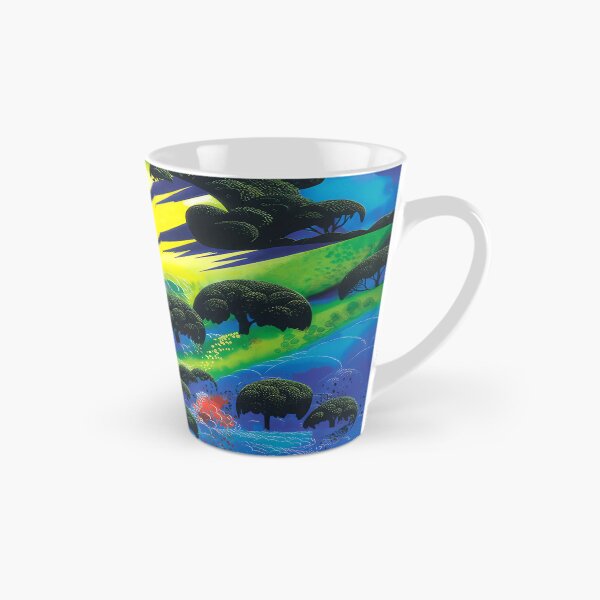 Item preview, Eyvind Earle, 1916-2000 United States, Original Paintings by Eyvind Earle, Eyvind Earle Magic Realism designed and sold by J-Oua.