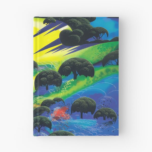 Item preview, Eyvind Earle, 1916-2000 United States, Original Paintings by Eyvind Earle, Eyvind Earle Magic Realism designed and sold by J-Oua.