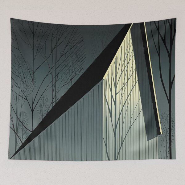 Item preview, Eyvind Earle, 1916-2000 United States, Original Paintings by Eyvind Earle, Eyvind Earle Magic Realism designed and sold by J-Oua.