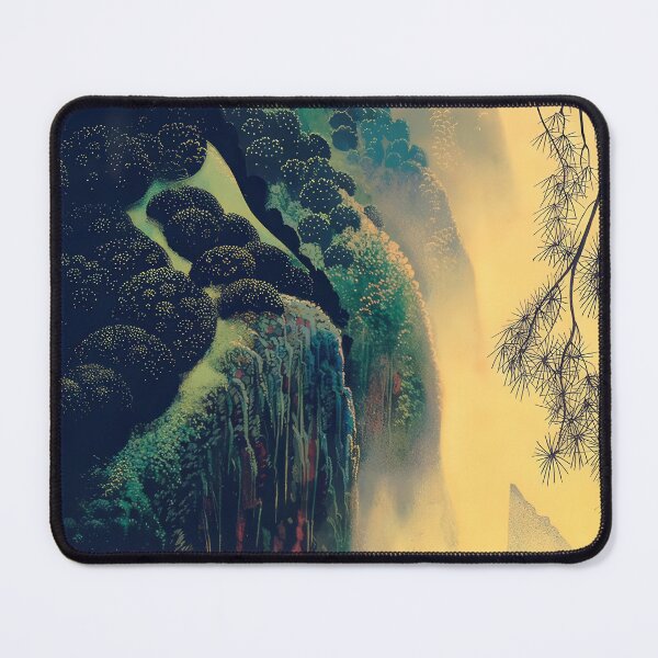 Item preview, Eyvind Earle, 1916-2000 United States, Original Paintings by Eyvind Earle, Eyvind Earle Magic Realism designed and sold by J-Oua.