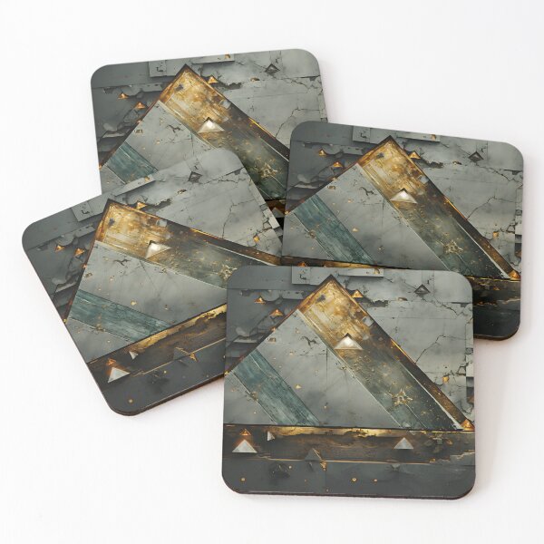 Item preview, Geometric - Triangle Grey designed and sold by KootenayDesigns.