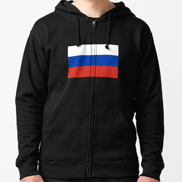 Russia Symbol Russian Distressed Country From Born Rossiya RUS Hoodie Sweatshirt