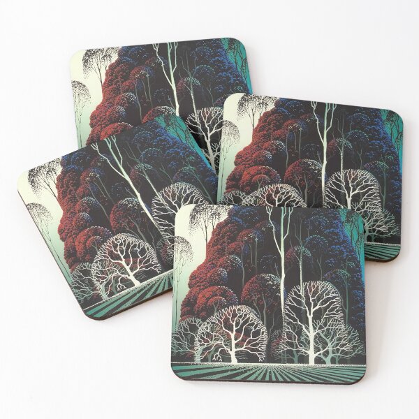 Item preview, Eyvind Earle, 1916-2000 United States, Original Paintings by Eyvind Earle, Eyvind Earle Magic Realism designed and sold by J-Oua.