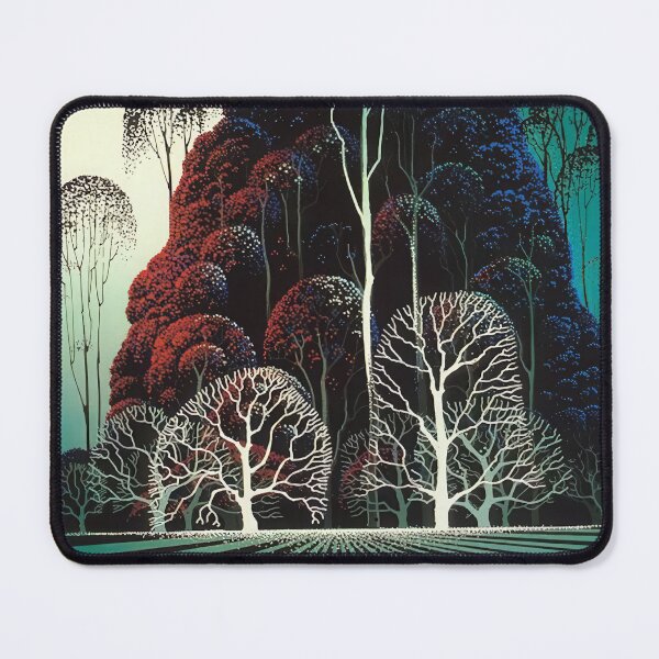Item preview, Eyvind Earle, 1916-2000 United States, Original Paintings by Eyvind Earle, Eyvind Earle Magic Realism designed and sold by J-Oua.