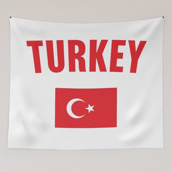 Item preview, Turkey Flag designed and sold by PaulSDesign.